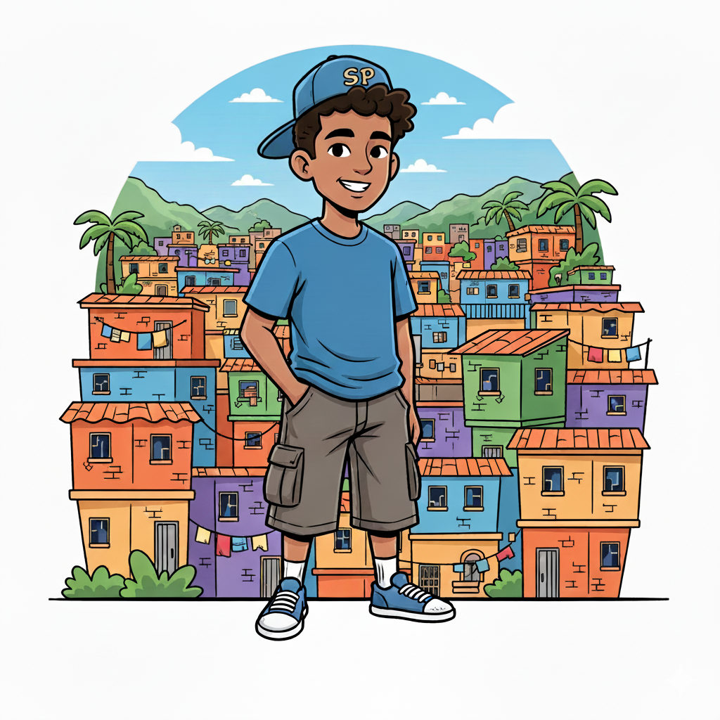 Mascote Quebrada da Sorte